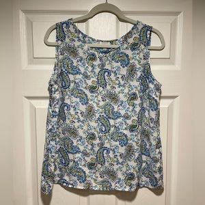 Talbots Women sleeveless top